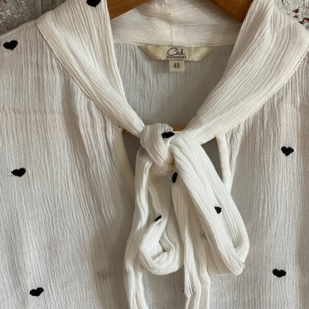 Clockhouse White blouse